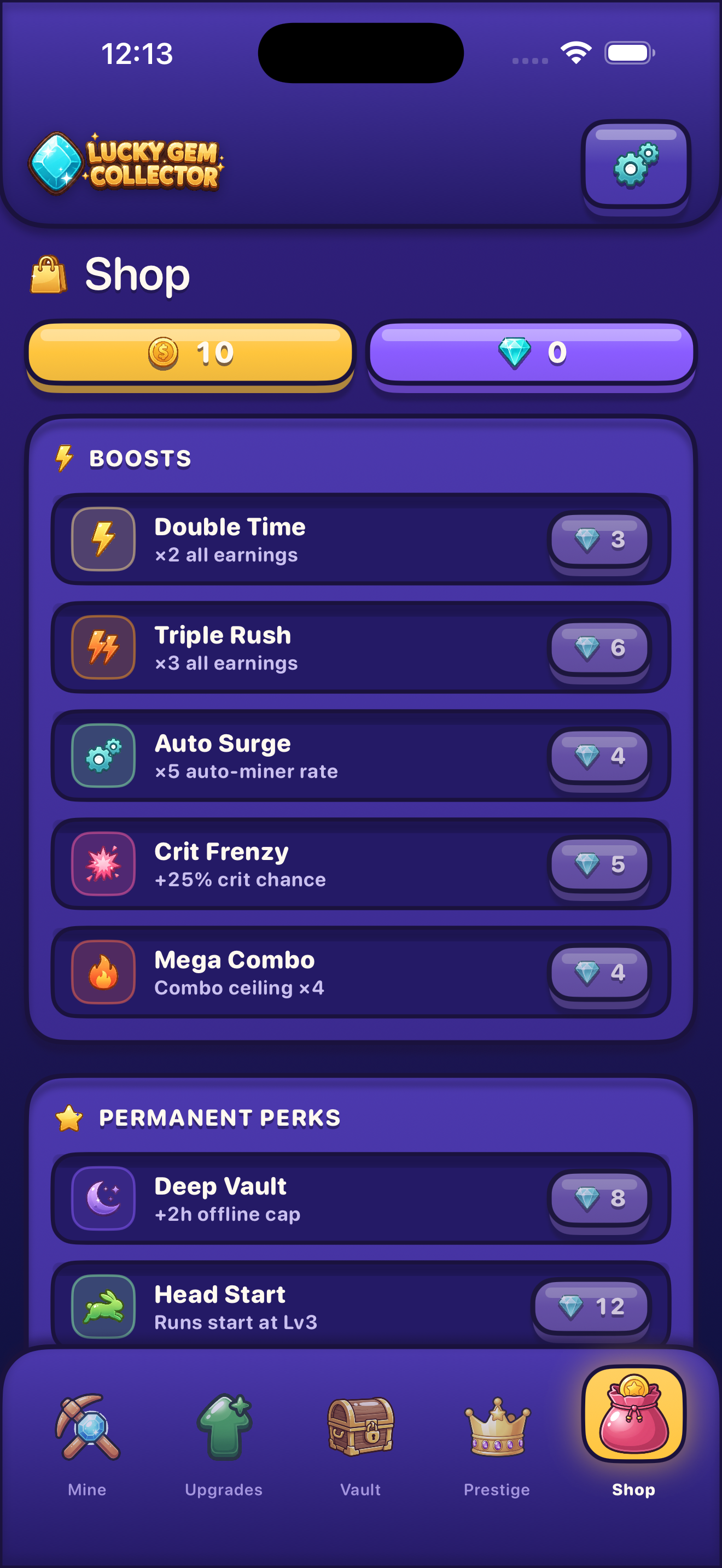 Shop skins